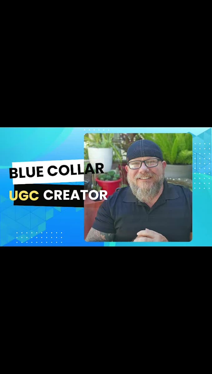 create genx male ugc testimonial or review videos