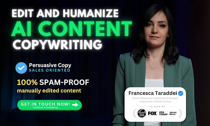 do proofreading and editing for your ai generated copy