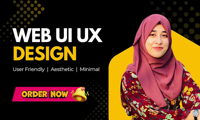 design attractive figma landing page, website UI UX design