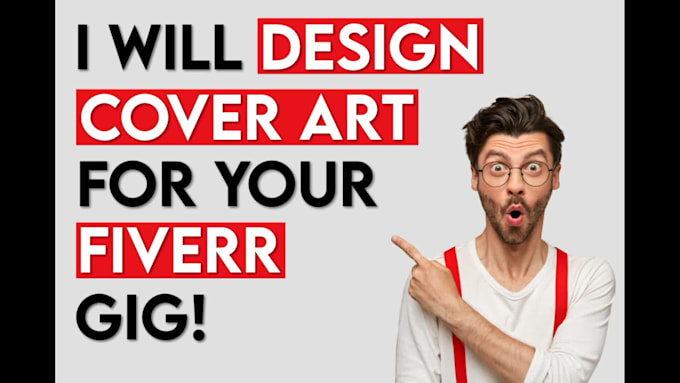 design an eye catching fiverr gig image