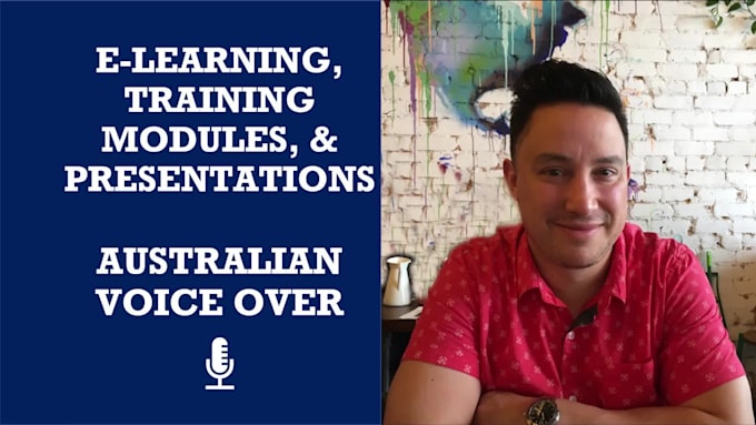 record a voice over for your elearning or training video