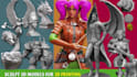sculpt characters, statue, miniatures, molding, fantasy 3d model for 3d printing