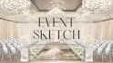 create wedding and event concept visualization