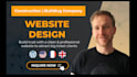 create a construction company website