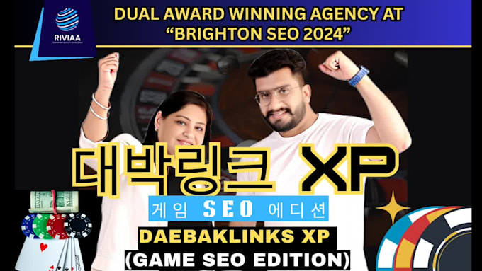 do full gaming SEO with korean backlinks for google first page ranking