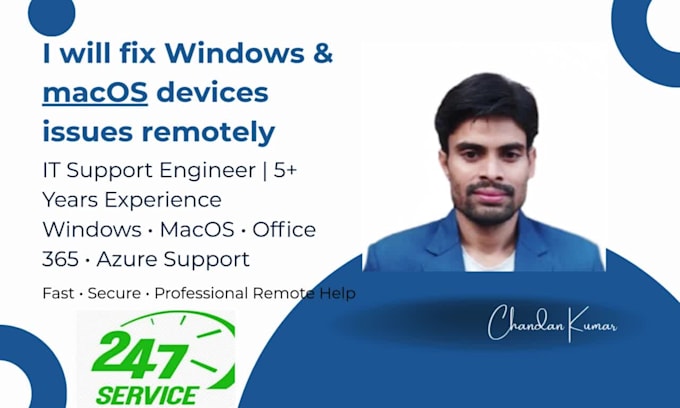 fix windows and macos issues remotely
