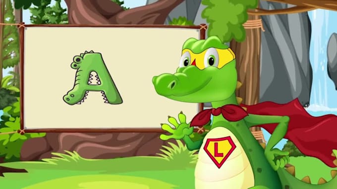 create kids learning videos for youtube animation for kids