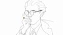 create 2d hand drawn line art animation frame by frame