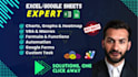 do excel spreadsheet,  google sheet, formula, excel macro vba automation