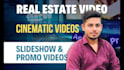 do top notch real estate promo video editing and slideshow videos
