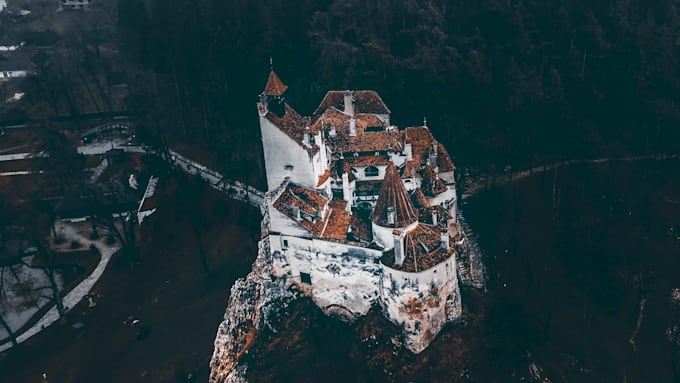 deliver custom aerial drone footage from romania