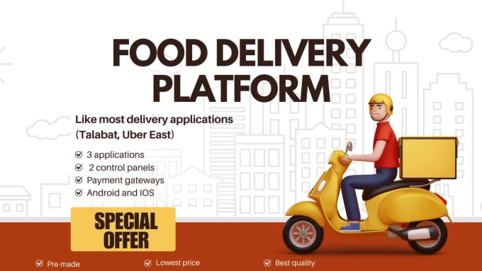 Build multi store food delivery app like uber eats, talabat by Hayek942 ...