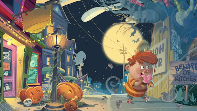 illustrate beautiful books for children