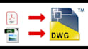 draft your PDF and sketch to autocad