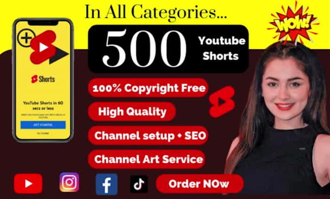 give 500 viral youtube short videos, bulk yt shorts video
