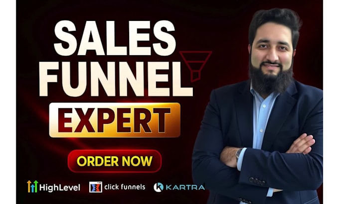 build your clickfunnels landing page and sales funnel expert