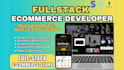 build a custom fullstack ecommerce website with admin panel