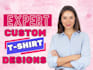 create  custom luxury streetwear design and graphic t shirt design