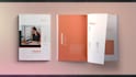 design company profile, brochure, catalog and annual report