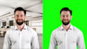 remove green screen background within just 12 hours