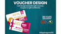 design gift card, gift voucher and loyalty card
