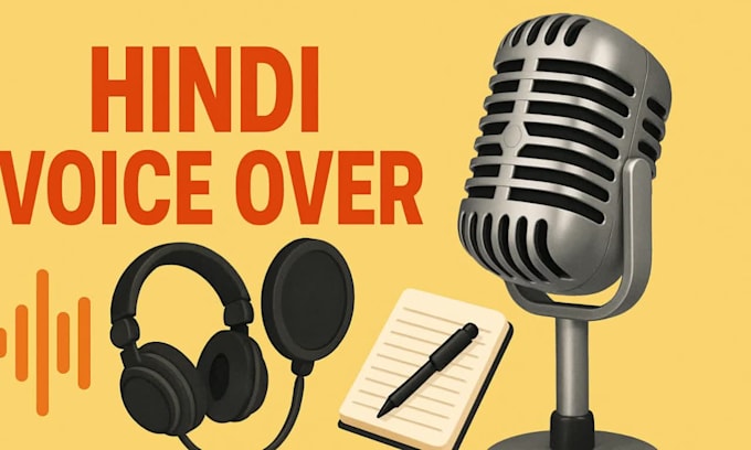 do hindi male dubbing and voiceover