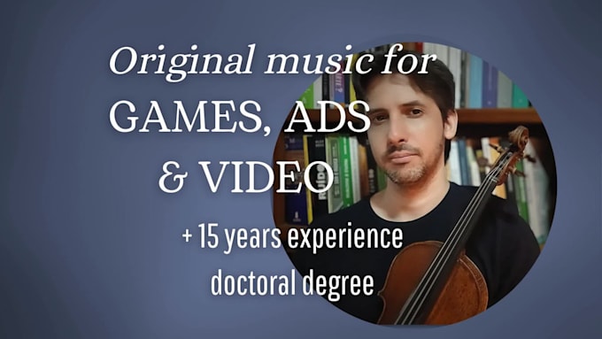 compose music for soundtracks,  games, films and ads