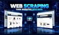 do python web scraping and google maps scraping