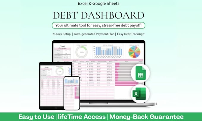 automate google excel net worth budgeting spreasheet tracker finance tracker