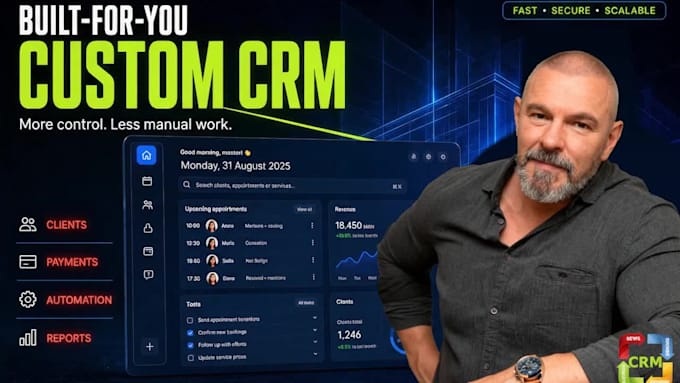 build a custom business management system