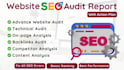 do web seo audit report, website analysis, with action plan