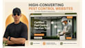 design a high converting pest control business website