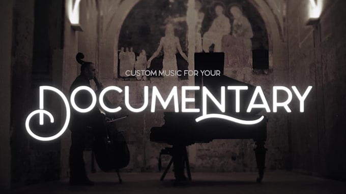 write soundtrack for your documentary