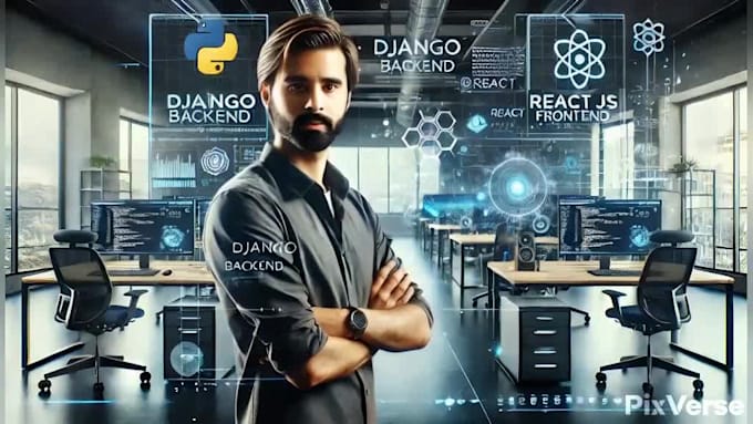 Build full stack ai website in react js and django backend by Aitalha ...