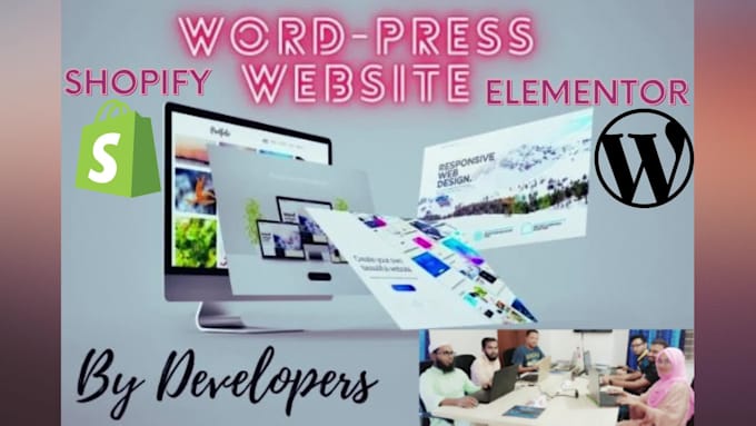 build custom wordpress or shopify website and fix  bugs