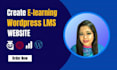 create education course or elearning lms website in wordpress within 24 hours