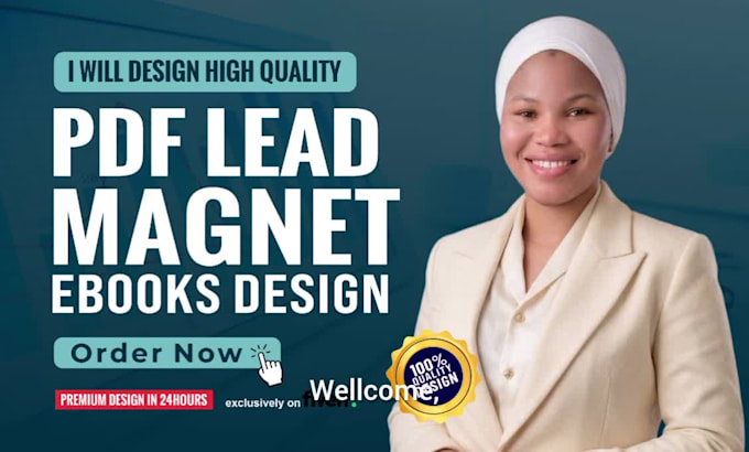 design your lead magnets, workbooks or ebooks