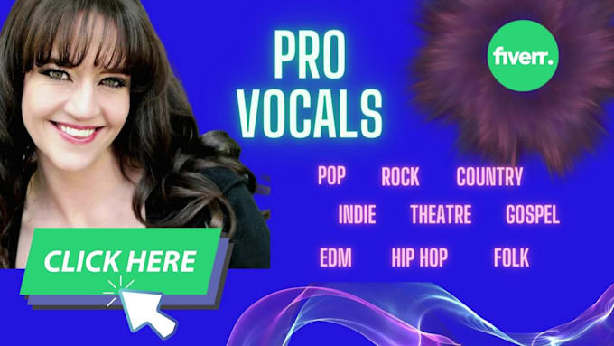 be your female singer, lead, hook or harmonies