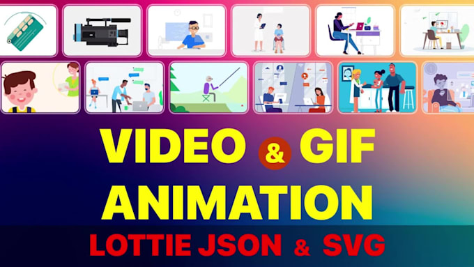 create gif animation for website