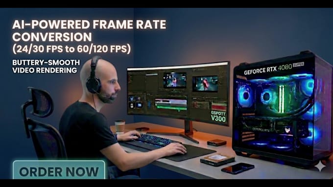 convert your video to smooth 60fps or 120fps