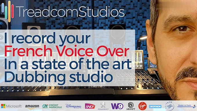 record an engaging and warm french voice over