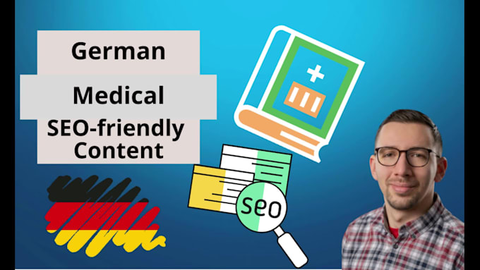 write medical german SEO content as a nurse