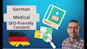 write medical german SEO content as a nurse