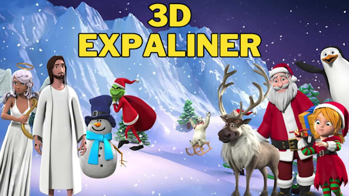 create an animated sales video and 3d explainer video