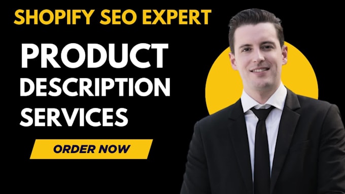 do advance shopify seo and write shopify product descriptions