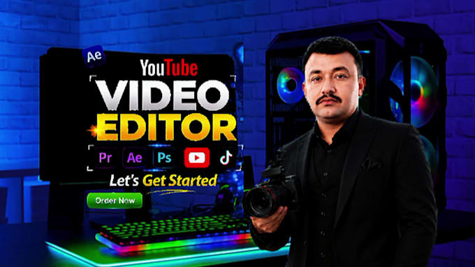 edit youtube video editing and podcast videos