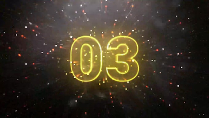 do new year countdown video