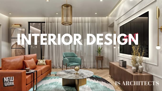 do interior design, 3d rendering architect, 3d model, 2d floor plan, autocad