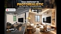 create photorealistic interior renders and cinematic ai videos