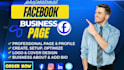 do create and setup facebook business page optimize